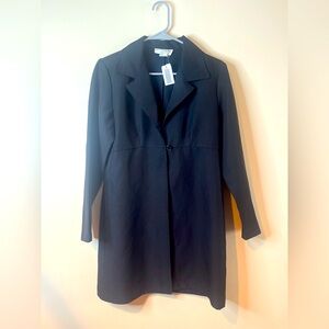Vintage Younique Clothing Black Trench Blazer
